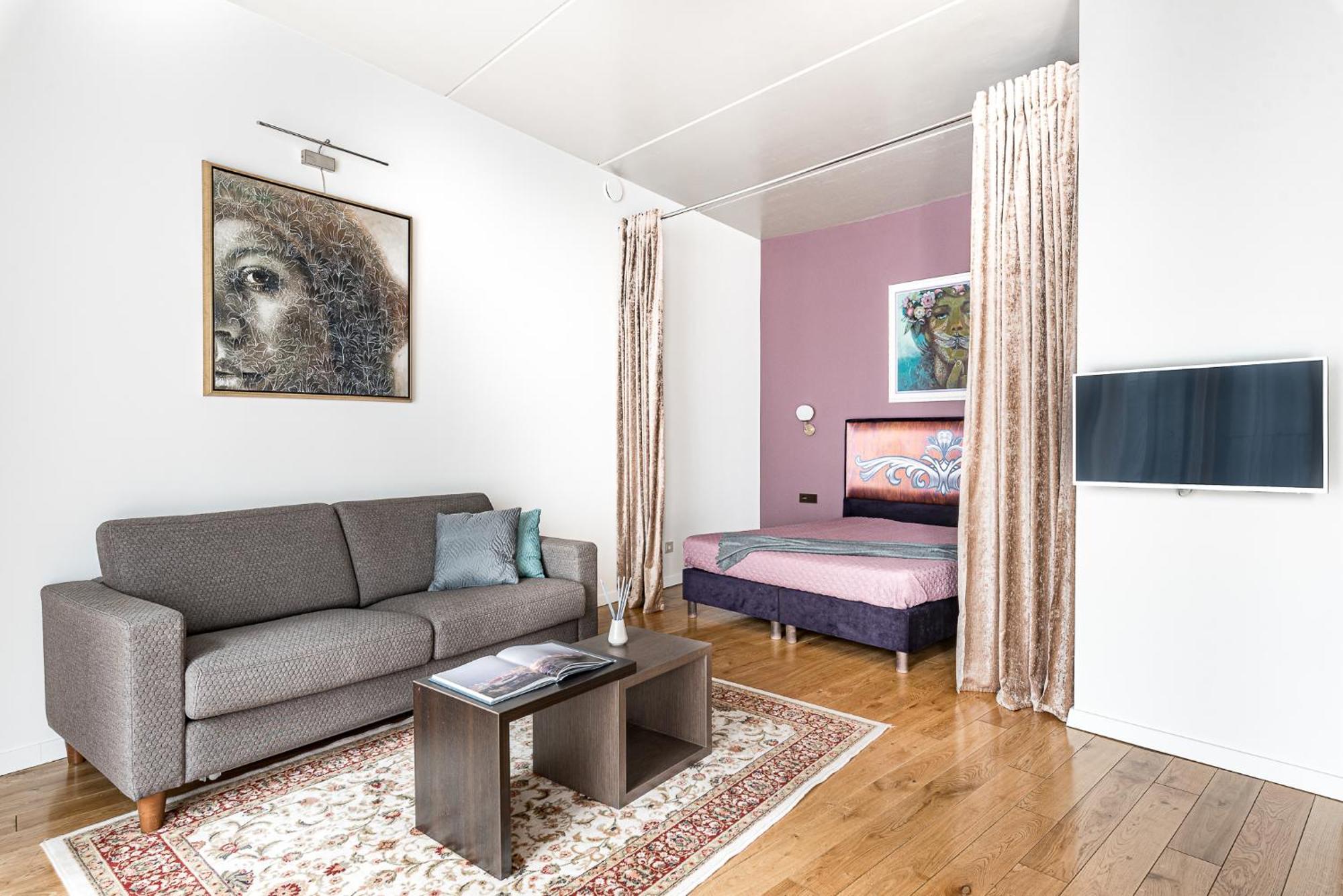 Subaciaus Studio In Old Town Apartment Vilnius Bagian luar foto